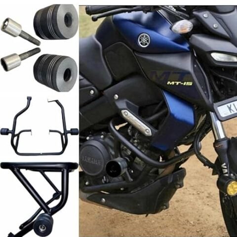 Pure Biking MT Crash Guard Crash Guard Leg Guard with Frame Slider