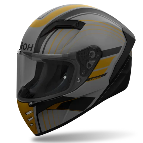 Airoh Connor Achieve Bronze Black Grey Gold Matt Helmet